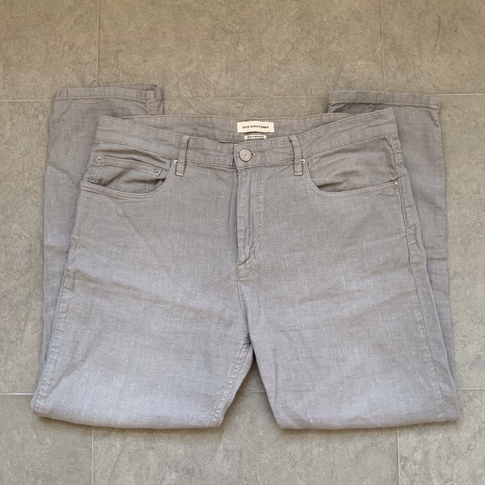 Isabel Marant Linen Jeans